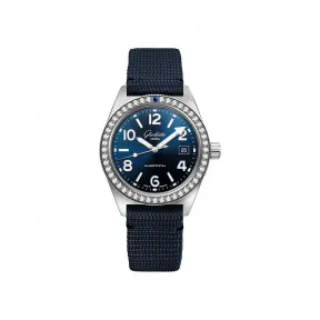 格拉苏蒂/Glashutte Original 开拓系列 39.50MM 精钢  女表 1-39-11-09-82-08