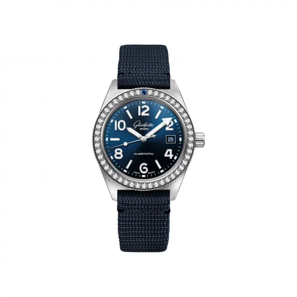 格拉苏蒂/Glashutte Original 开拓系列 39.50MM 精钢  女表 1-39-11-09-82-08