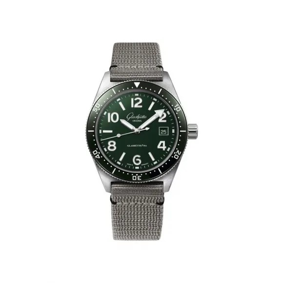 格拉苏蒂/Glashutte Original 开拓系列 39.50MM 精钢  男表 1-39-11-13-83-08