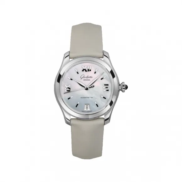 格拉苏蒂/Glashutte Original Ladies 女士系列 精钢 自动机械机芯 女表 1-39-22-08-02-04