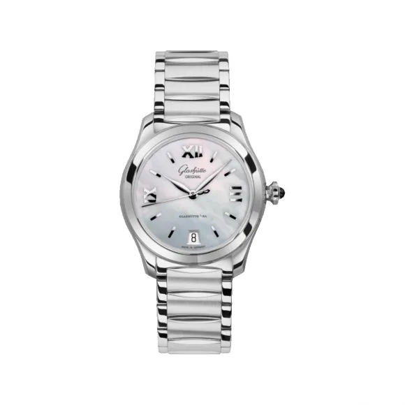 格拉苏蒂/Glashutte Original Ladies 女士系列 精钢 自动机械机芯 女表 1-39-22-08-02-34
