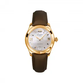 格拉苏蒂/Glashutte Original Ladies 女士系列 18K金(玫瑰色) 自动机械机芯 女表 1-39-22-09-01-04