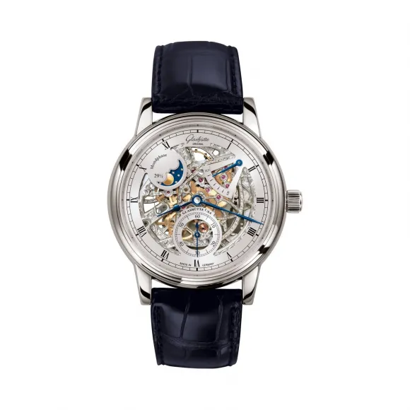 格拉苏蒂/Glashutte Original Senator 参议员系列 白金 手动机械机芯 1-49-13-15-04-50