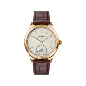 格拉苏蒂/Glashutte Original senator-议员系列 18K玫瑰金 40.00 毫米 手动机械机芯 男表 1-54-01-01-01-01