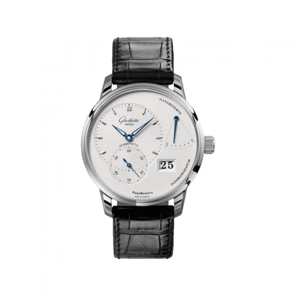 格拉苏蒂/Glashutte Original 偏心系列 40.00 MM 精钢 手动机械机芯 男表 1-65-01-22-12-61