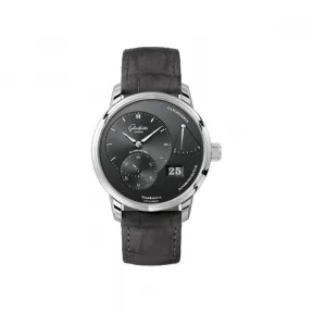 格拉苏蒂/Glashutte Original Pano 偏心系列 精钢 手动机械机芯 男表 1-65-01-23-12-04