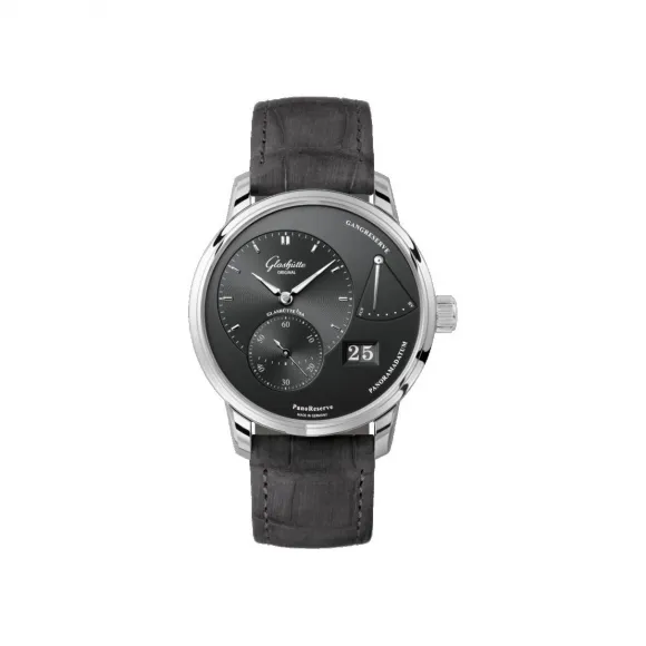 格拉苏蒂/Glashutte Original Pano 偏心系列 精钢 手动机械机芯 男表 1-65-01-23-12-04