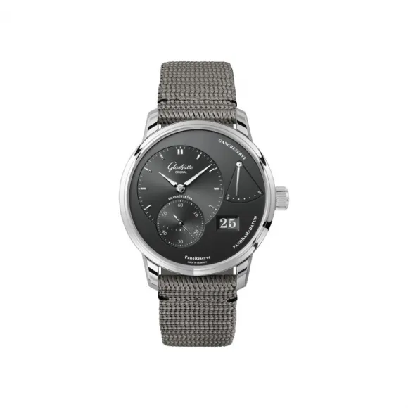 格拉苏蒂/Glashutte Original 偏心动力储存 1-65-01-23-12-36 40.00MM 手动机械机芯 精钢 