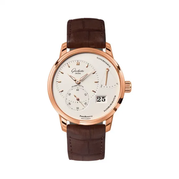 格拉苏蒂/Glashutte Original 艺术与工艺系列 18K红金 手动机械机芯 男表 1-65-01-25-15-51