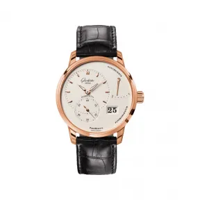 格拉苏蒂/Glashutte Original 偏心系列 40.00 MM 红色18k金 手动机械机芯 男表 1-65-01-25-15-61