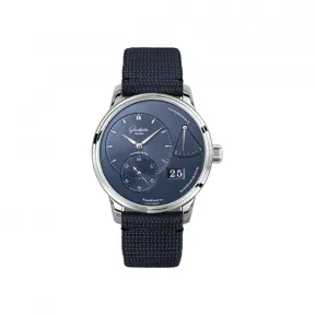 格拉苏蒂/Glashutte Original 偏心动力储存 1-65-01-26-12-34 40.00MM 手动机械机芯 精钢 