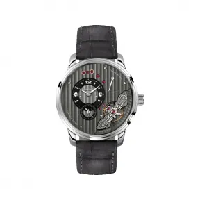 格拉苏蒂/Glashutte Original 偏心系列 42.00 MM 精钢 手动机械机芯 男表 1-66-06-04-22-62