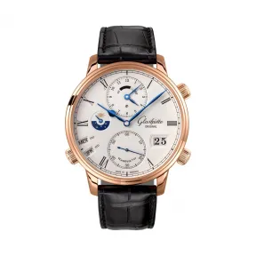 格拉苏蒂/Glashutte Original Senator 参议员系列 红金 自动机械机芯 1-89-02-01-05-01