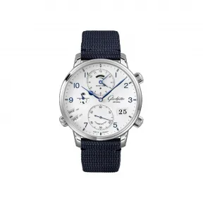 格拉苏蒂/Glashutte Original 议员系列 议员世界时腕表 1-89-02-03-02-64 44.00 MM 自动上链机芯 男表