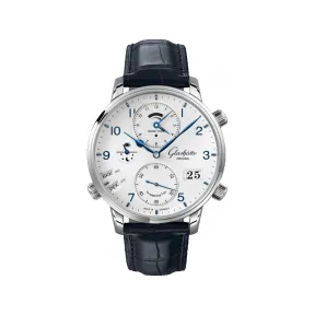 格拉苏蒂/Glashutte Original 议员系列 44.00 MM 精钢 自动机械机芯 男表 1-89-02-03-02-61