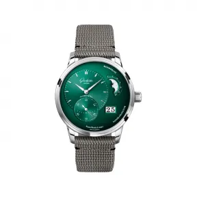 格拉苏蒂/Glashutte Original 偏心系列 40.00 MM 精钢 自动机械机芯 男表 1-90-02-13-32-66