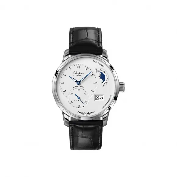 格拉苏蒂/Glashutte Original Pano 偏心系列 精钢 自动机械机芯 男表 1-90-02-42-32-05