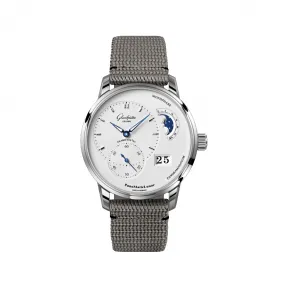 格拉苏蒂/Glashutte Original 偏心系列 40.00 MM 精钢 自动机械机芯 男表 1-90-02-42-32-66