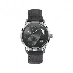 格拉苏蒂/Glashutte Original 偏心系列 40.00 MM 精钢 自动机械机芯 男表 1-90-02-43-32-62