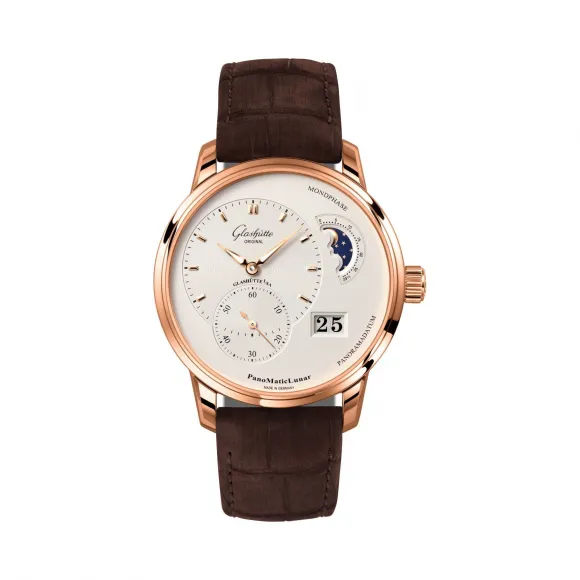 格拉苏蒂/Glashutte Original Pano 偏心系列 红金 自动机械机芯 1-90-02-45-35-02