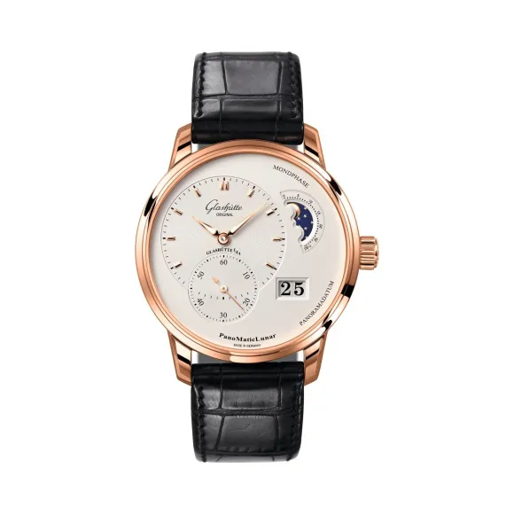 格拉苏蒂/Glashutte Original 艺术与工艺系列 18K玫瑰金 自动机械机芯 男表 1-90-02-45-35-50
