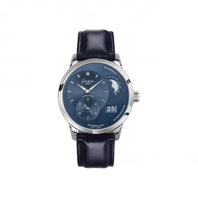 格拉苏蒂/Glashutte Original Pano 偏心系列 精钢 自动机械机芯 男表 1-90-02-46-32-35