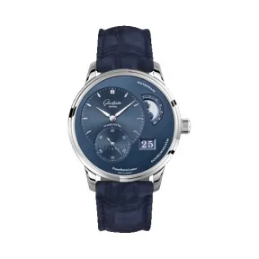 格拉苏蒂/Glashutte Original 艺术与工艺系列 精钢 自动机械机芯 男表 1-90-02-46-32-50