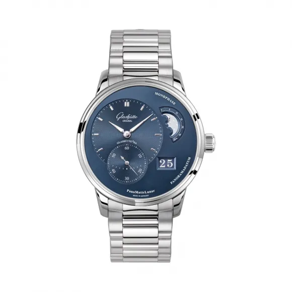 格拉苏蒂/Glashutte Original Pano 偏心系列 精钢 自动机械机芯 男表 1-90-02-46-32-70