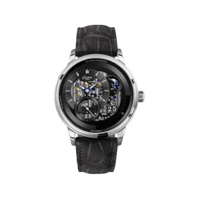 格拉苏蒂/Glashutte Original 偏心系列 42.00 MM 铂金 自动机械机芯 男表 1-92-10-01-03-62