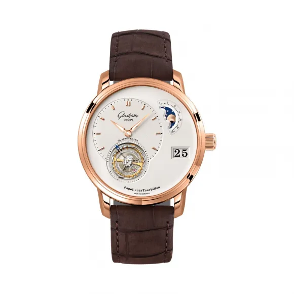 格拉苏蒂/Glashutte Original Pano 偏心系列 18K红金 自动机械机芯 1-93-02-05-05-51