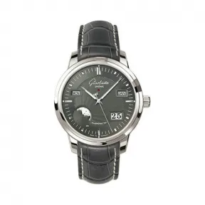 格拉苏蒂/Glashutte Original Pano 偏心系列 不锈钢 自动机械机芯 男表 100-02-04-02-04