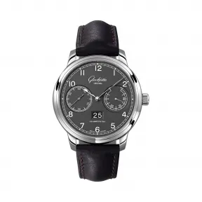 格拉苏蒂/Glashutte Original Senator 参议员系列 精钢 自动机械机芯 男表 100-14-02-02-05