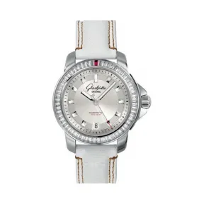 格拉苏蒂/Glashutte Original Senator 参议员系列 不锈钢镶钻 自动机械机芯 女表 39-21-03-33-04