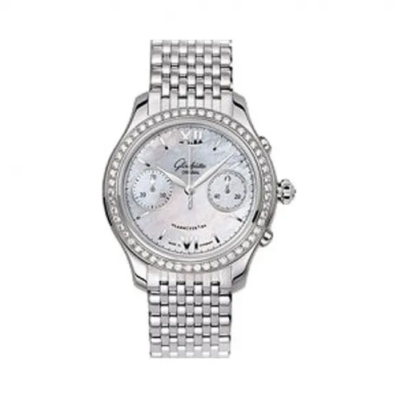 格拉苏蒂/Glashutte Original Senator 参议员系列 不锈钢 自动机械机芯 女表 39-34-12-12-34