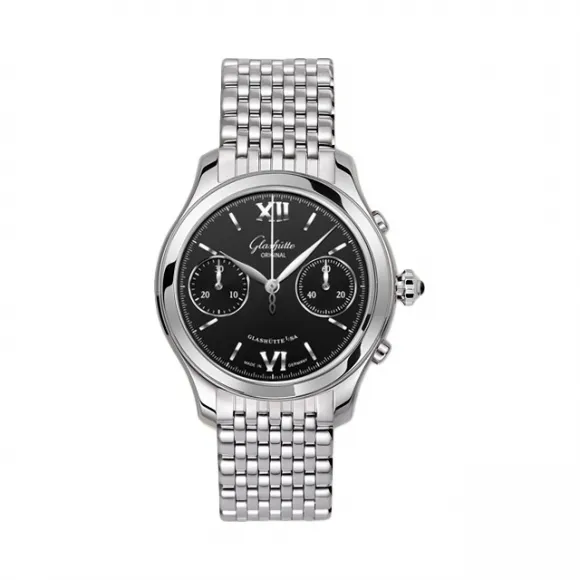 格拉苏蒂/Glashutte Original Ladies 女士系列 不锈钢 自动机械机芯 女表 39-34-13-02-14