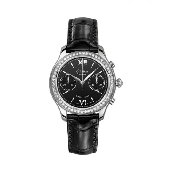 格拉苏蒂/Glashutte Original Ladies 女士系列 不锈钢 自动机械机芯 男表 39-34-13-12-44