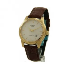 格拉苏蒂/Glashutte Original Senator 参议员系列 18K黄金 自动机械机芯 男表 39-42-03-21-04