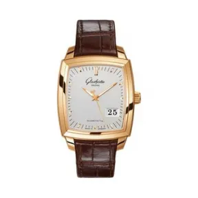 格拉苏蒂/Glashutte Original Senator 参议员系列 18K玫瑰金 自动机械机芯 男表 39-42-51-51-05