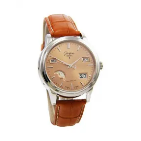 格拉苏蒂/Glashutte Original Senator 参议员系列 不锈钢 自动机械机芯 男表 39-50-16-22-04