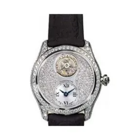 格拉苏蒂/Glashutte Original Ladies 女士系列 18K白金镶钻 手动机械机芯 女表 41-01-01-01-02