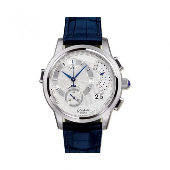 格拉苏蒂/Glashutte Original Pano 偏心系列 950铂金 自动机械机芯 女表 60-01-01-01-06