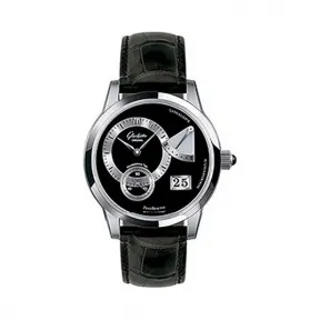 格拉苏蒂/Glashutte Original Pano 偏心系列 18K白金 手动机械机芯 中性 65-01-03-03-04