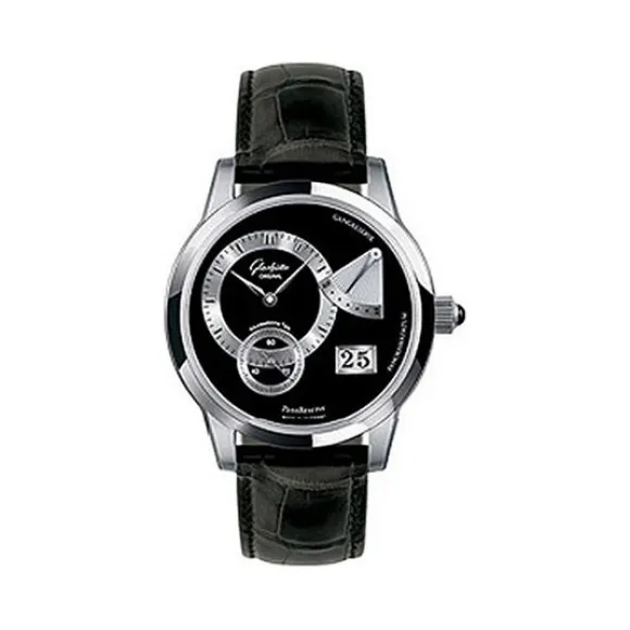 格拉苏蒂/Glashutte Original Pano 偏心系列 18K白金 手动机械机芯 中性 65-01-03-03-04