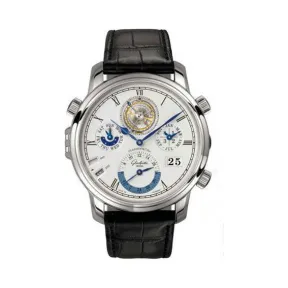 格拉苏蒂/Glashutte Original Senator 参议员系列 铂金 手动机械机芯 男表 89-01-03-93-04