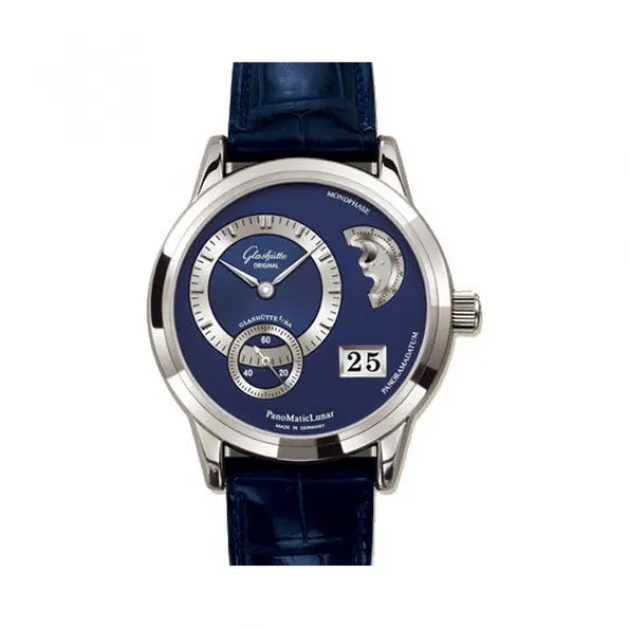 格拉苏蒂/Glashutte Original Pano 偏心系列 不锈钢 自动机械机芯 男表 90-02-05-02-04