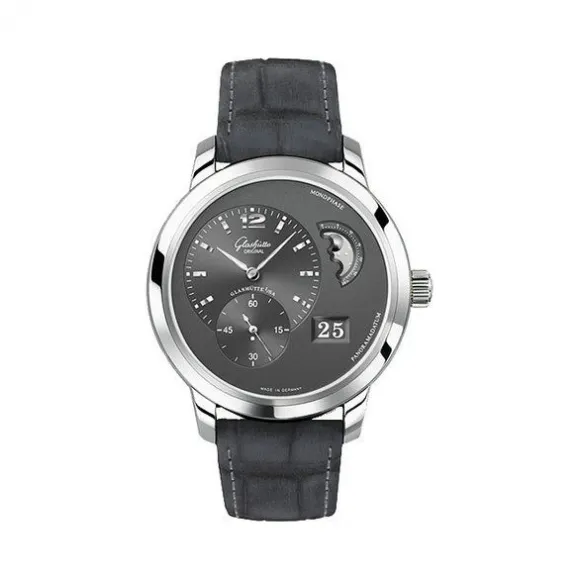 格拉苏蒂/Glashutte Original Pano 偏心系列 精钢 自动机械机芯 男表 90-02-36-12-05