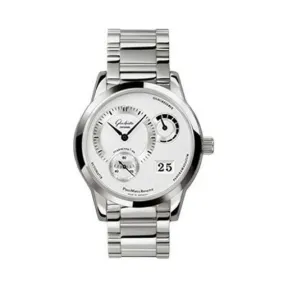 格拉苏蒂/Glashutte Original Pano 偏心系列 不锈钢 自动机械机芯 男表 90-03-02-02-24