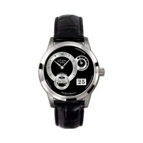 格拉苏蒂/Glashutte Original Pano 偏心系列 950铂金 自动机械机芯 男表 90-03-03-03-04