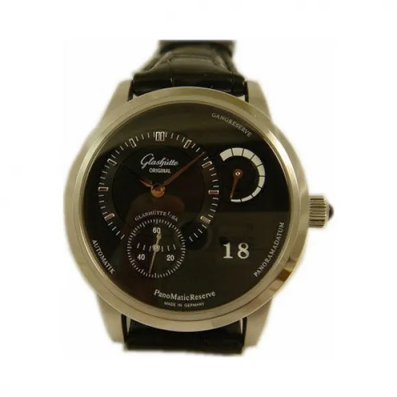 格拉苏蒂/Glashutte Original Pano 偏心系列 950铂金 自动机械机芯 男表 90-03-05-13-04