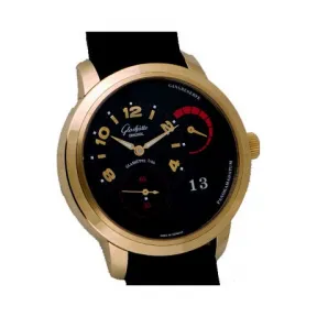 格拉苏蒂/Glashutte Original Pano 偏心系列 18K玫瑰金 自动机械机芯 男表 90-03-35-11-04